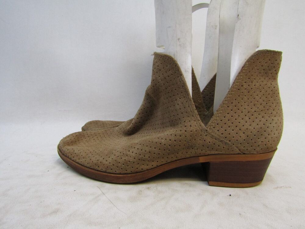 Lucky Brand Womens Size 6 M Brown Suede Ankle Fashion Boots Bootie